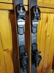LYŽE XO SWISS SKI V12 L BLACK 166CM